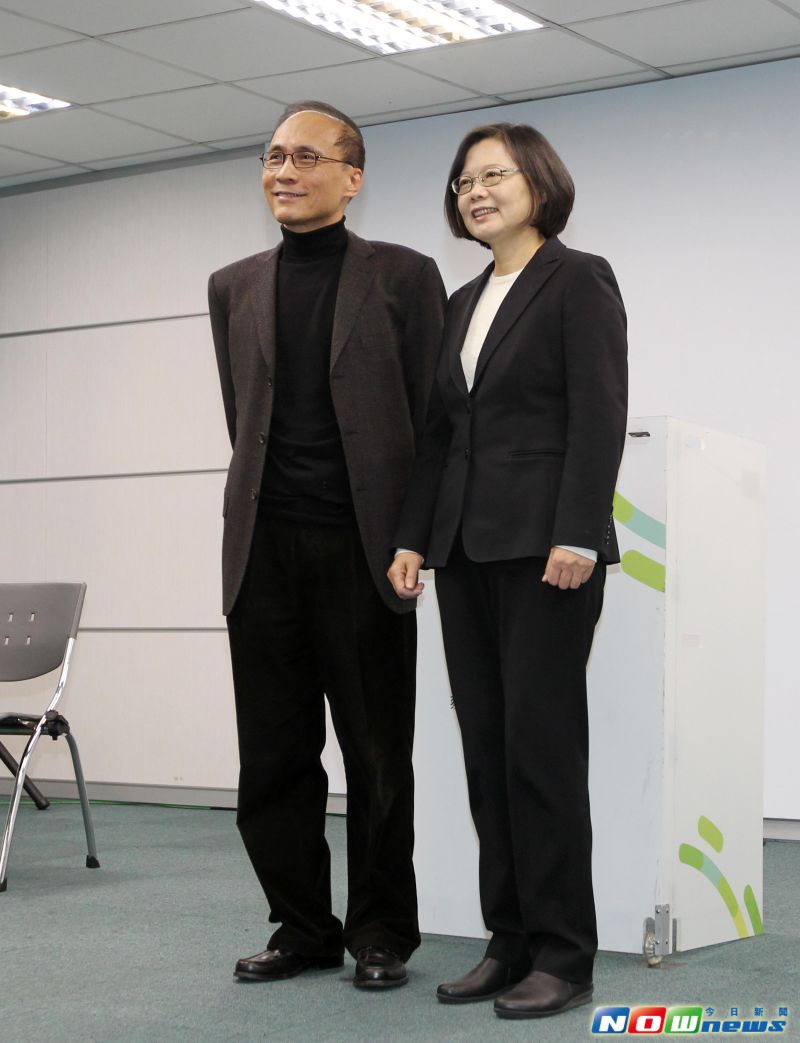 ▲總統當選人蔡英文公布行政院院長人選為林全。（圖／記者陳明安攝影，2016.3.15）