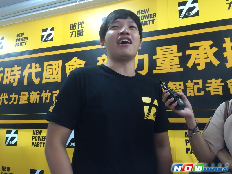 ▲太陽花學運領袖陳為廷被退學後，今日首度公開露面，面對未來人生規劃，表示先選舉完再決定。（圖／記者蘇嘉維攝,2015.9.17）