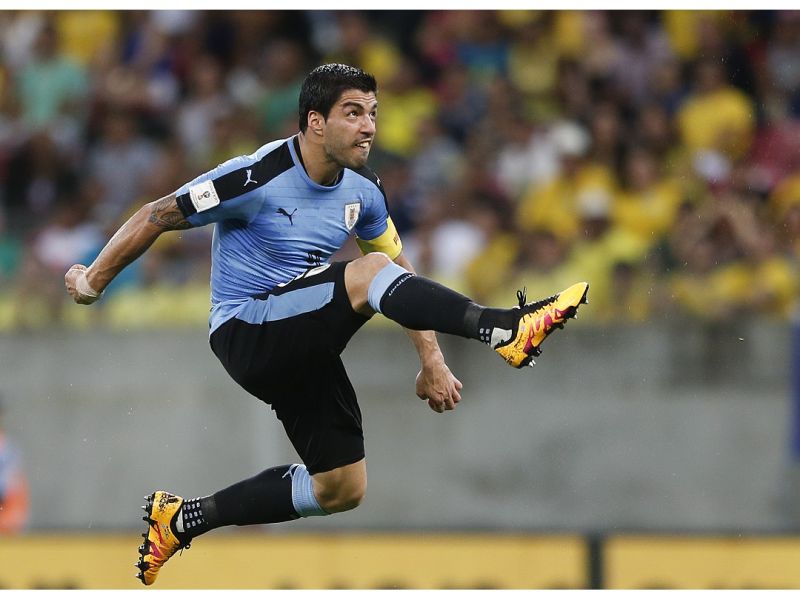 烏拉圭國家隊隊長Luis Suarez獲得主帥盛讚。（圖／美聯社／達志影像）