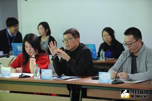 作為創業導師，張永忠在分享會上現場點評。