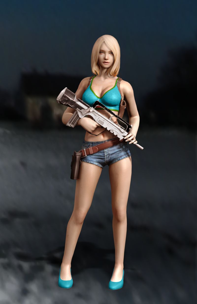 ▲亞曼達將推出比基尼造型，讓玩家感受夏天的威力。（圖／華義提供）