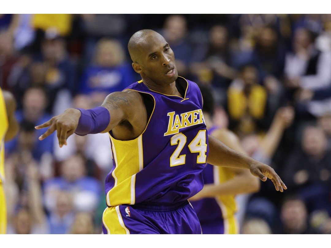 ▲Kobe Bryant末節連拿11分，一度逆轉。（圖／美聯社／達志影像）