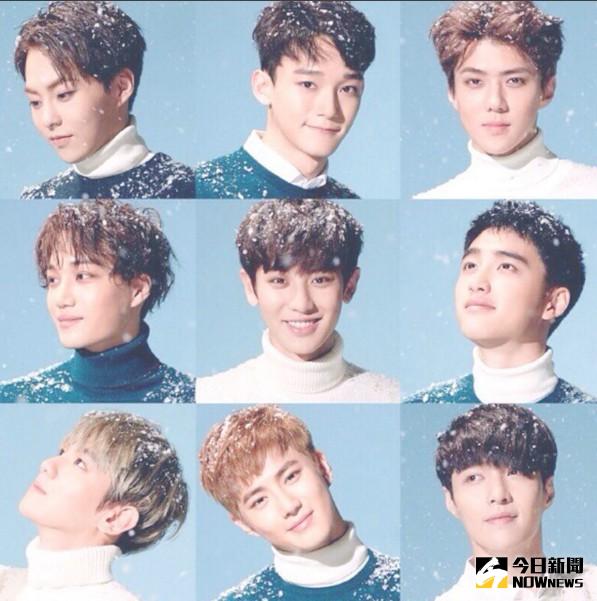 ▲人氣夯團EXO冬天專輯《Sing For You》個人概念照。（圖／翻攝自Instagram）