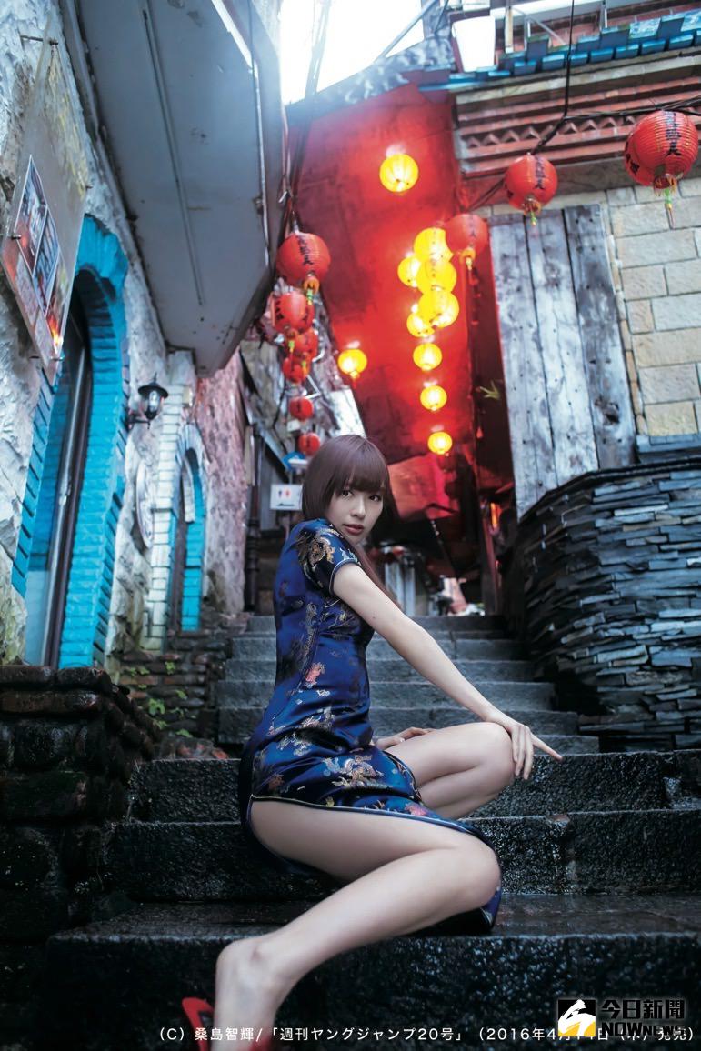 ▲内田理央前往九份取景。（圖／翻攝自TOKYO POP LINE）