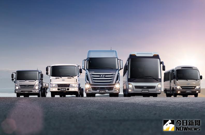 ▲新世代重型商用車「MEGA」、「XCIENT」等車系，乃至於H350豪華商旅、中大型巴士都將引進販售。（圖／公關照片）