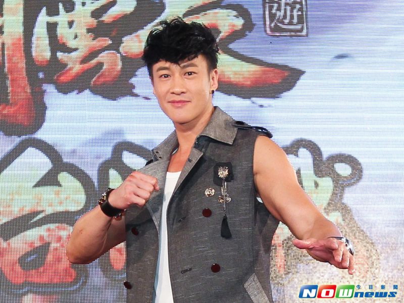 ▲何潤東代言手遊記者會。（圖／記者陳明安攝影，2016.4.28）