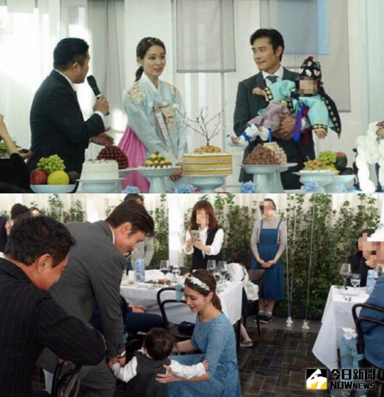 ▲韓國明星夫妻檔李秉憲與李珉廷，為兒子扮滿周歲宴，邀請親友共襄盛舉。（圖／翻攝自IG）