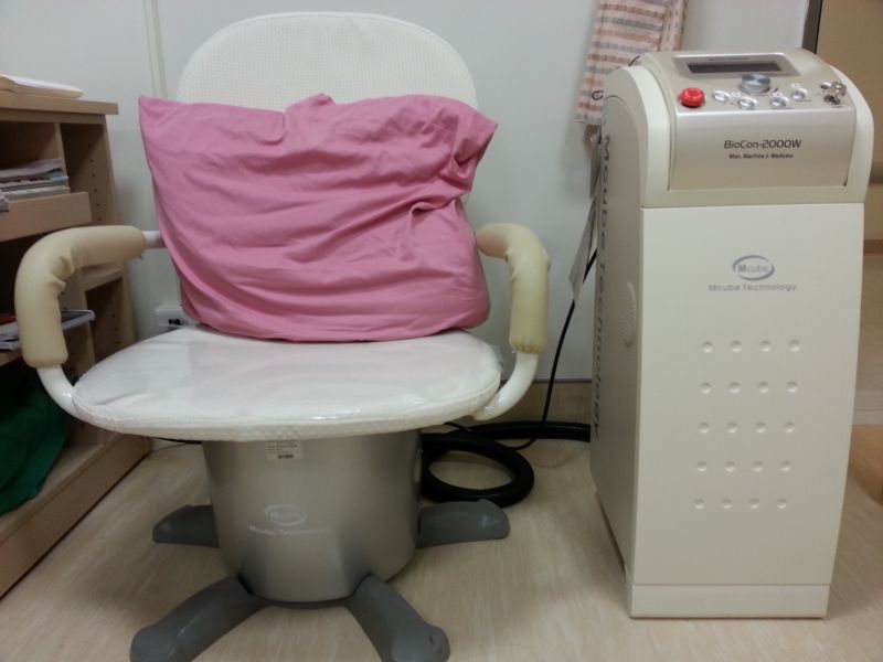 ▲醫師指出，體外磁波儀有助改善尿失禁。（圖／翻攝自雙和醫院）