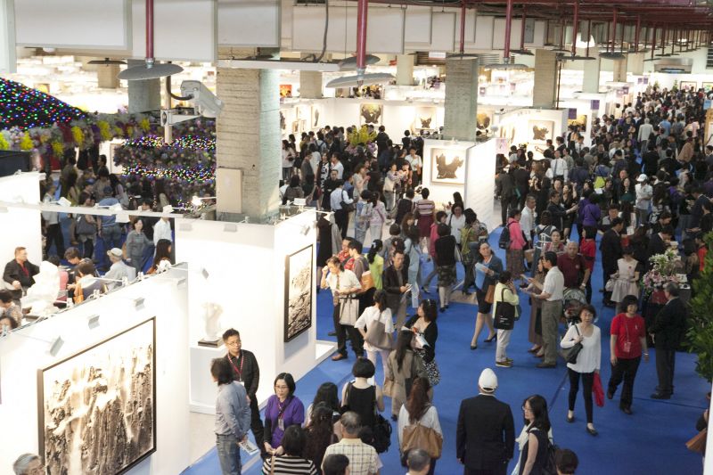 ▲「2016台北新藝術博覽會」47國315位藝術家參展，國際藝薈，各有亮點。（圖／公關照片）