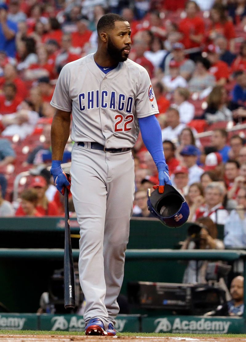 ▲小熊外野手Jason Heyward本季首度作客紅雀主場，首戰4支0摃龜。（圖／美聯社／達志影像）