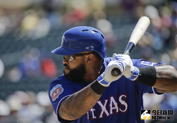 ▲Prince Fielder打出遊騎兵隊唯一的1支安打。（圖／美聯社／達志影像）