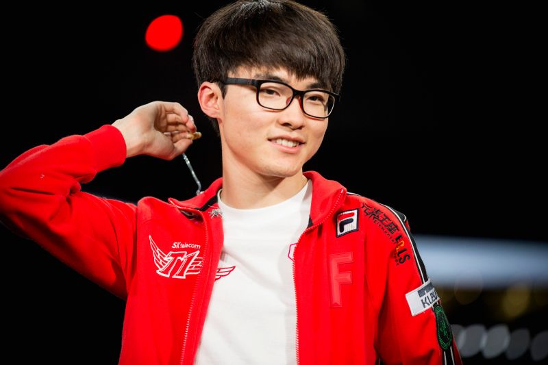 ▲5月7日是SKT中路選手Faker的生日，按造過去慣例他的生日都會在MSI上由粉絲為他帶來祝福。（圖／RIOT）