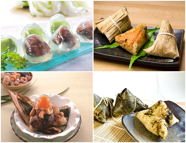 ▲PChome商店街端午節檔期預購75折，販售超過600款的應景粽子，消費滿額還可折抵；樂天市場也推薦眾多獨賣組合，像是客家鹼粽及嚐鮮免運組。（圖／樂天、PChome提供）