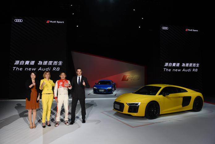 ▲台灣奧迪​於今日正式發表The ​​​​new Audi R8 V10/R8 V10 plus兩部高性能超跑旗艦​​​。（圖／翻攝自網路）