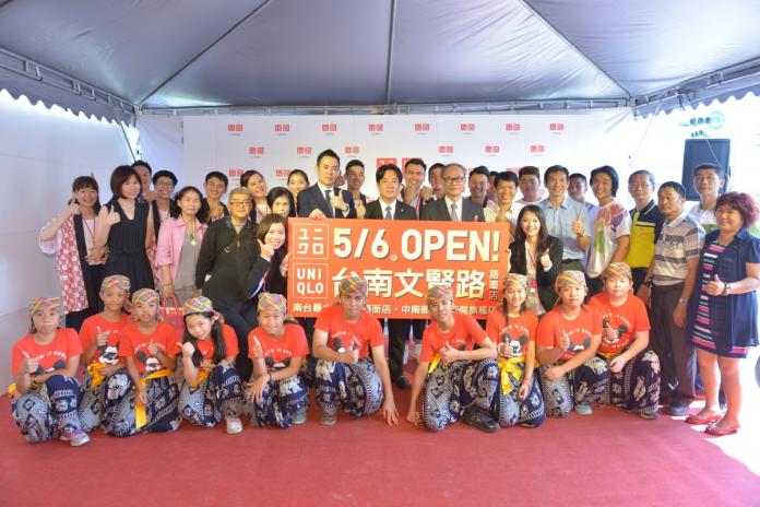 ▲UNIQLO第61間店位台南文賢路，5/6盛大開幕。