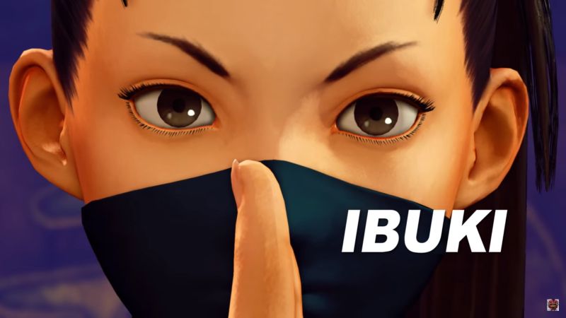 ▲CAPCOM在《快打旋風5》粉絲頁上曝光新角色「Ibuki （伊吹）」。（圖／翻攝自YOUTUBE）