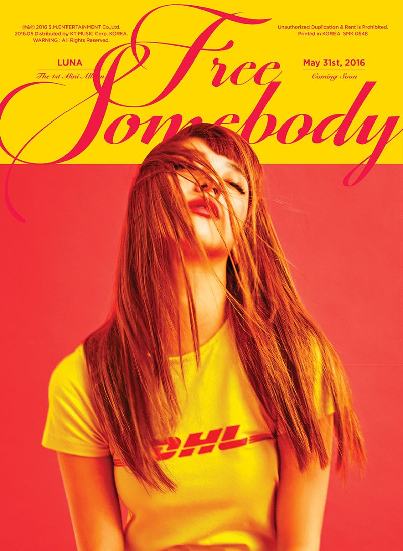 ▲F(X)主唱LUNA首張個人迷你專輯《Free Somebody》概念照。（圖／翻攝自LUNA官網）