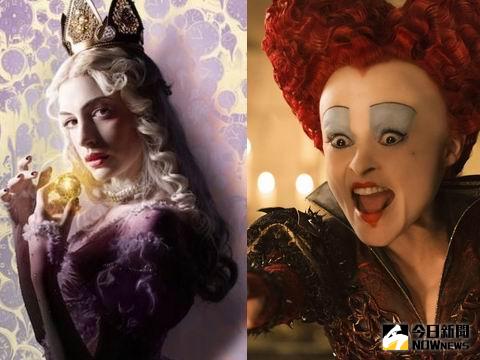 ▲究竟白皇后（左）和紅皇后姊妹倆，有什麼恩怨情仇？都將在本集中揭曉。（劇照。2016.05.12）