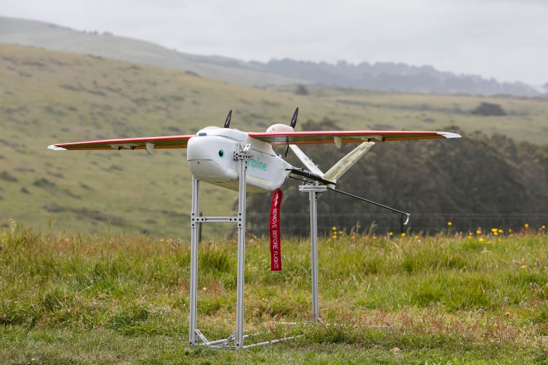 ▲UPS參與人道救援物流的無人機。（圖／美商優比速UPS提供）