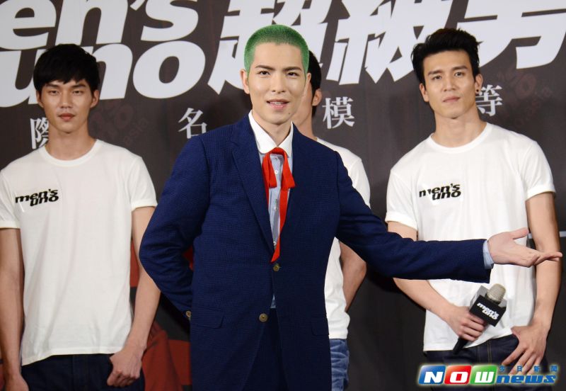 ▲蕭敬騰代言超級男模大賽。（圖／記者林調遜攝，2016.5.6）