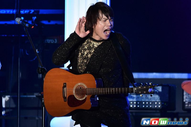 ▲伍佰 & China Blue「搖滾全經典之雙面對決演唱會」國語場 。（圖/記者林柏年攝影，2016.04.16）