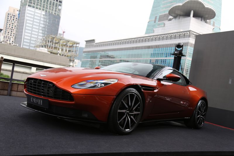 ▲傳承DB之名，ASTON MARTIN推出跨世代的嶄新車款 – DB11。（圖／ASTON MARTIN提供）
