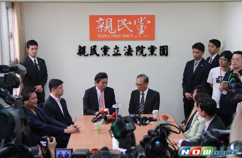 ▲行政院長林全27日拜訪立法院親民黨團時表示，親民黨宋主席在省長任內的行政效能、省府經驗都是行政院應該學習的榜樣。（圖／記者葉滕騏攝,2016.05.27）