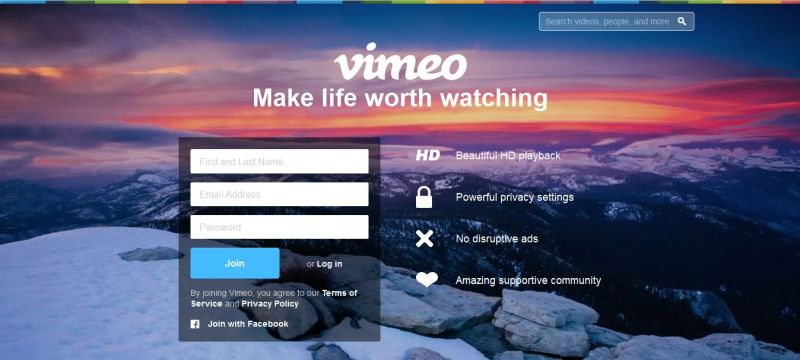 ▲串流影音網站Vimeo，外傳將提供商業影片供消費者觀賞。（圖／翻攝自Vimeo網站）