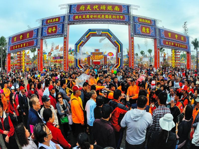 南鯤鯓代天府羅天大醮盛況作品，將於河北博物館展出。