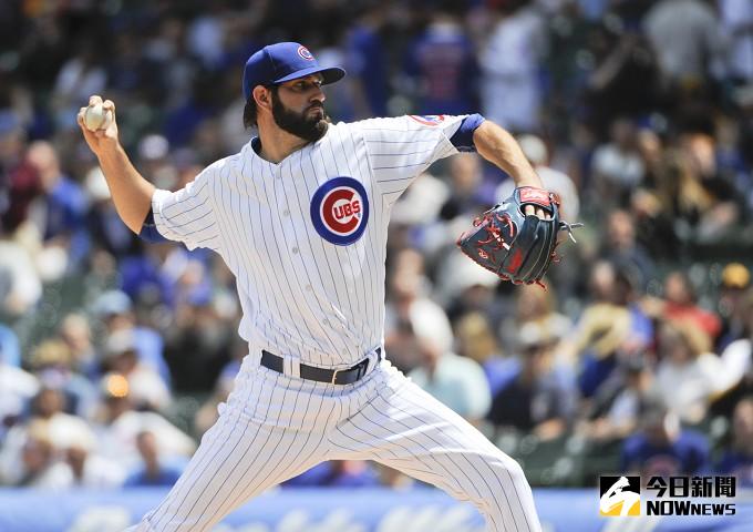 ▲小熊隊Jason Hammel開季5連勝。（圖／美聯社／達志影像）