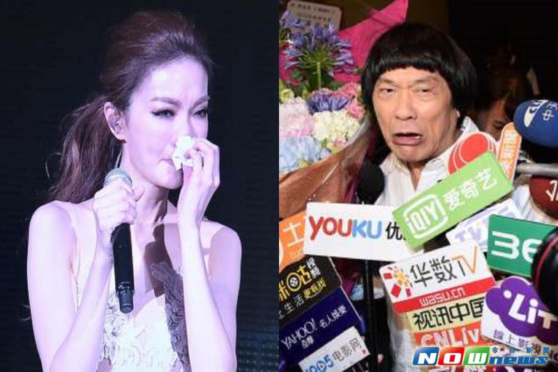 ▲謝金燕（左）在演唱會掀家醜，跟爸爸豬哥亮的心結難解。（圖／NOWnews資料照）