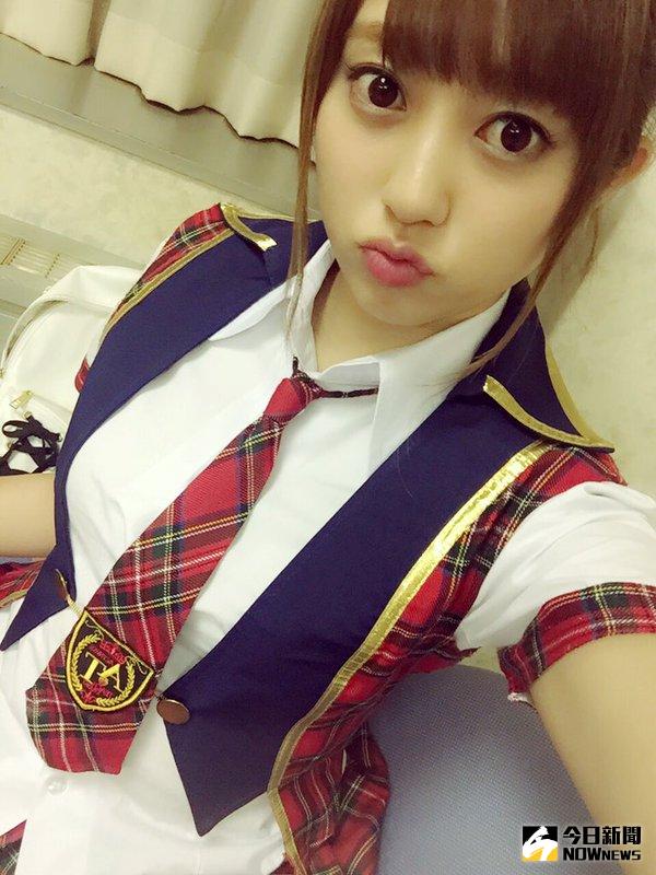 ▲菊地亞美拒絕素眼出門。（圖／翻攝自菊地亜美 推特）