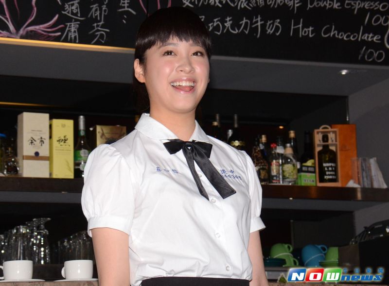 《六弄咖啡館》演員歐陽妮妮。（圖／記者林調遜攝影，2015.5.2）