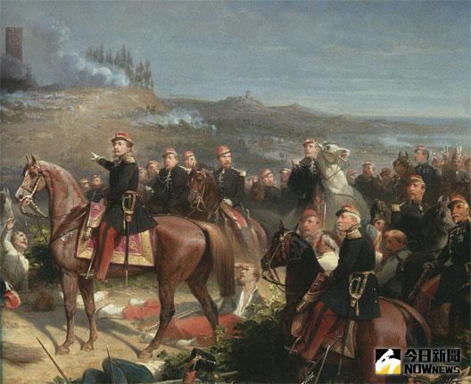 ▲1859年6月24日，索爾弗利諾戰役爆發。（圖／翻攝自herodote.net）