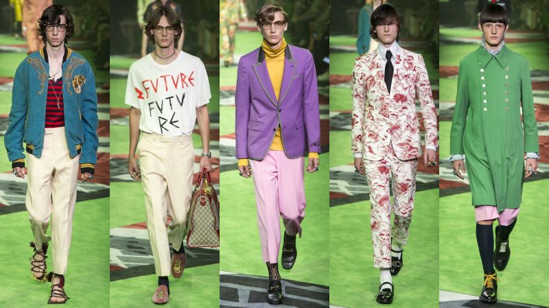 ▲古馳舉辦最後一場獨立男裝秀。（圖／公關提供）