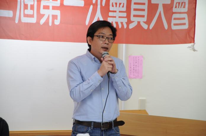 ▲社民黨召集人陳尚志8日提醒，國民黨要學會如何監督，莫讓淪為口水之爭。（圖／社民黨提供）