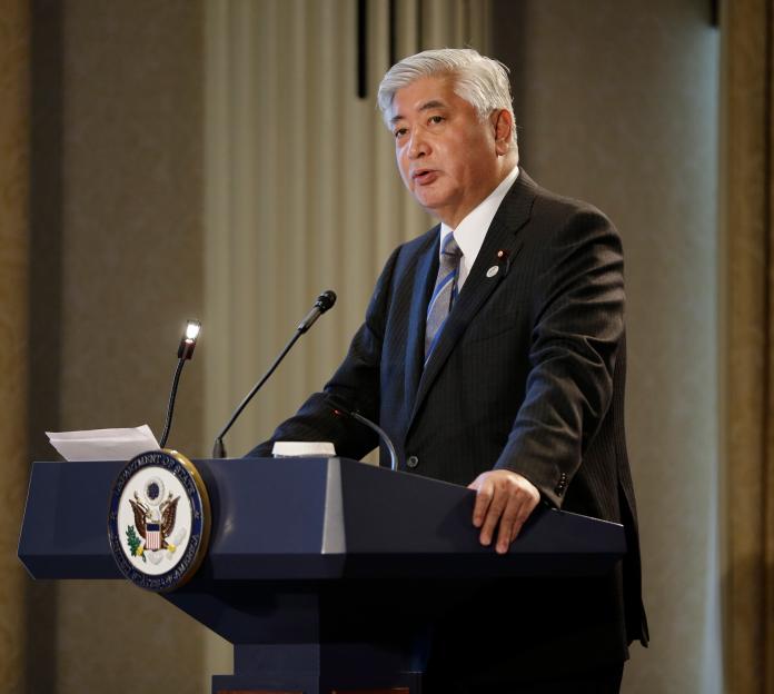 ▲日本防衛大臣中谷元。（圖／達志影像／美聯社 2016.6.5）