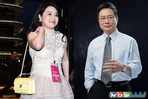 ▲蔡正元（右）批她為「中國難民」，周玉蔻（左）爆吼：我自由民主的是台灣人！（合成圖／NOWnews資料照）