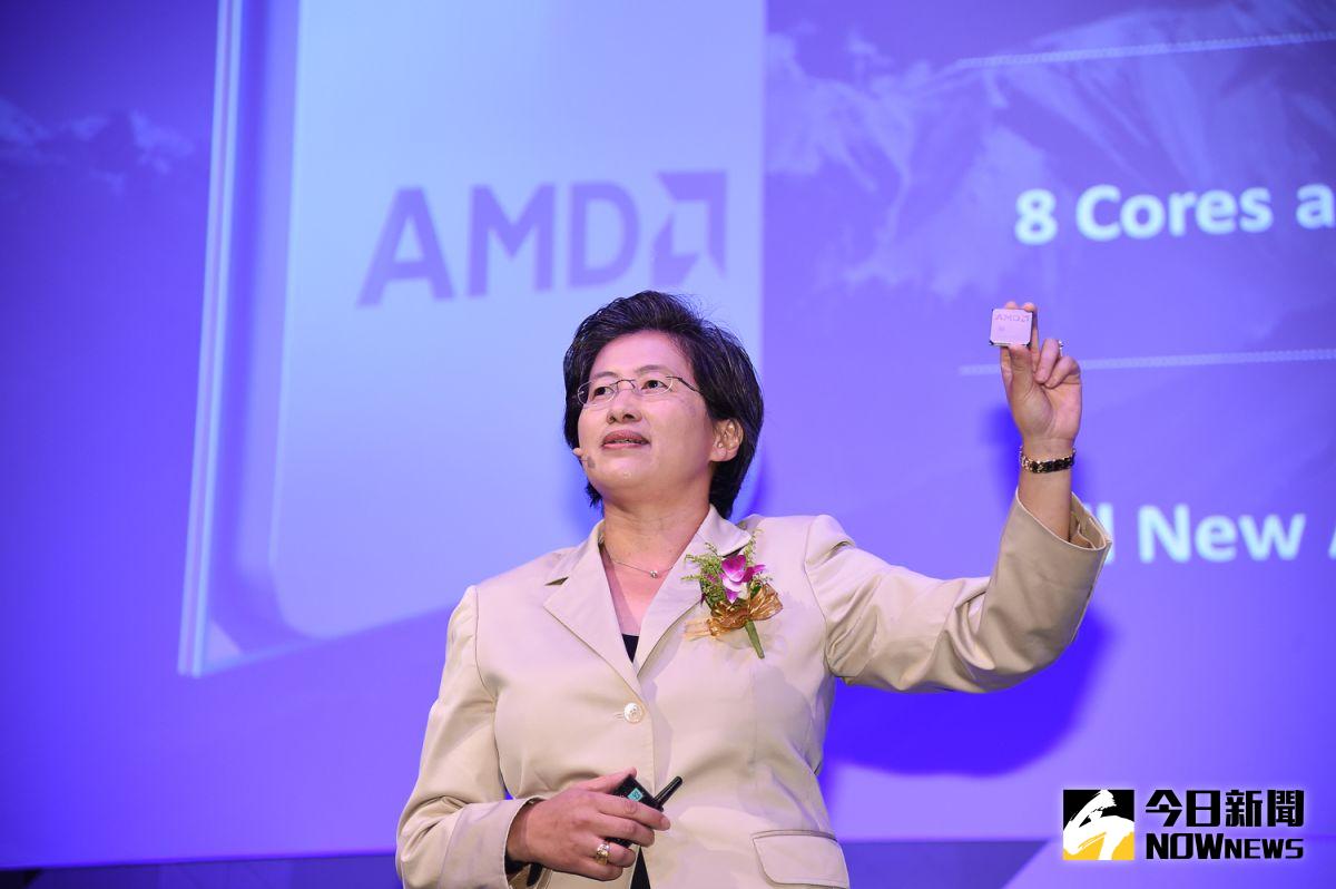 ▲AMD總裁暨執行長蘇姿丰博士於AMD Computex 2016全球記者會中，首次公開展示AMD全新高效代號為「Zen」的x86處理器核心。（圖／AMD提供）