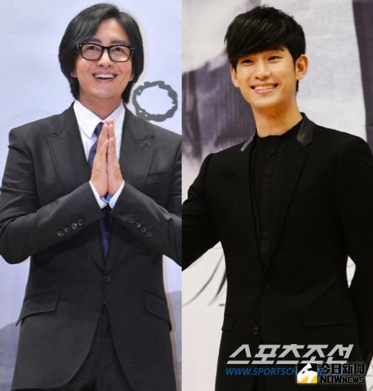 ▲裴勇俊特地到旗下藝人金秀賢的電影《Real》拍攝現場探班。（圖／翻攝自스포츠조선）