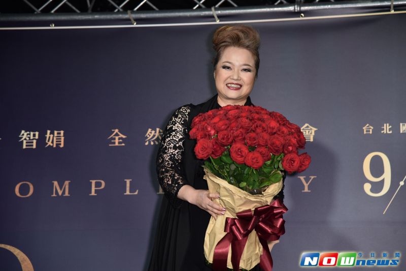 ▲金智娟「全然愛」演唱會記者會 。（圖／記者林柏年攝，2016.06.14）