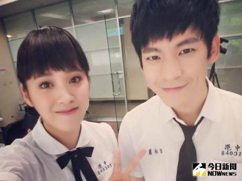 ▲歐陽妮妮（左）覺得林柏宏片中角色，很難叫女生不愛上他。（圖／翻攝歐陽妮妮臉書，2016.06.02）