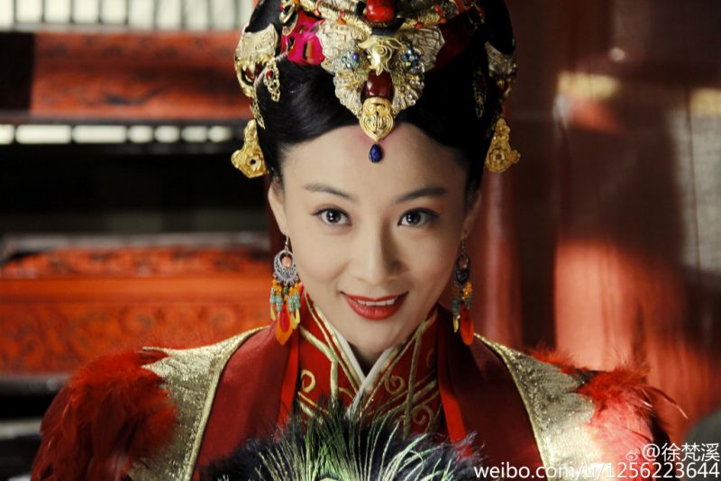 ▲徐梵溪演活《羋月傳》戲裡「羋茵」的角色。（圖／翻攝自徐梵溪微博，2016.06.14）