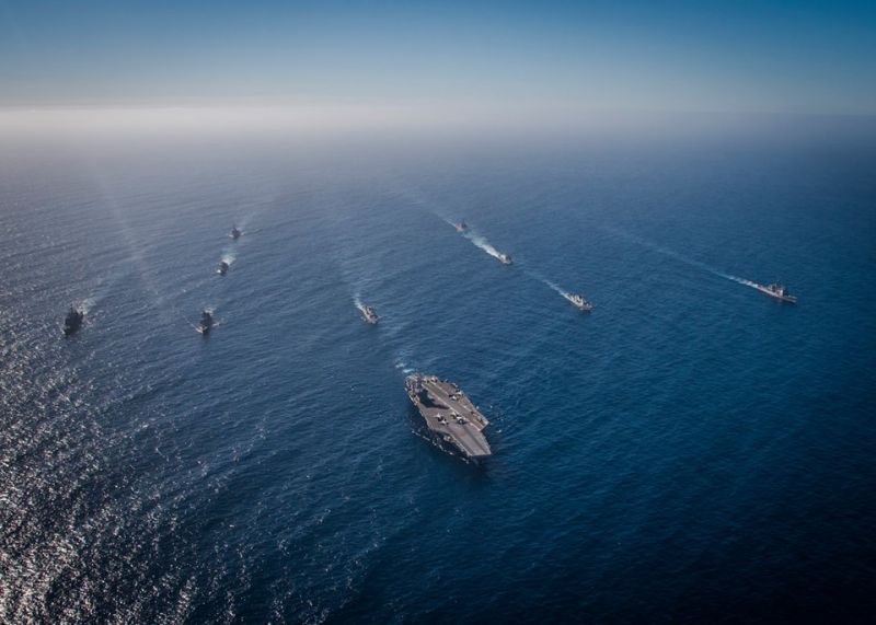 ▲美軍太平洋「第三艦隊」（Third Fleet）。（圖／翻攝自臉書）