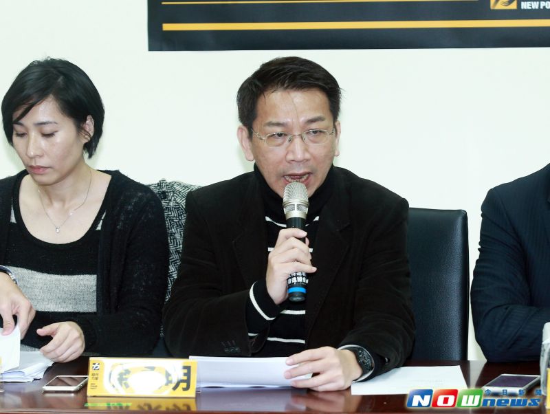 ▲國會總質詢，時代力量召開記者會，圖為徐永明。（圖／記者陳明安攝影，2016.2.23）