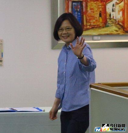 ▲總統蔡英文主持民進黨中常會。（圖／記者彭媁琳攝,2016.06.15）