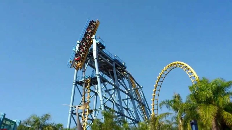 ▲麗寶樂園中一項遊樂設施「搶救地心」。（圖／翻攝自Youtube，2016.6.15）