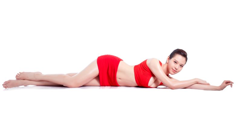 ▲劉品言瘦身有成，辣秀S曲線。（圖／帥群國際有限公司提供，2016.06.30）