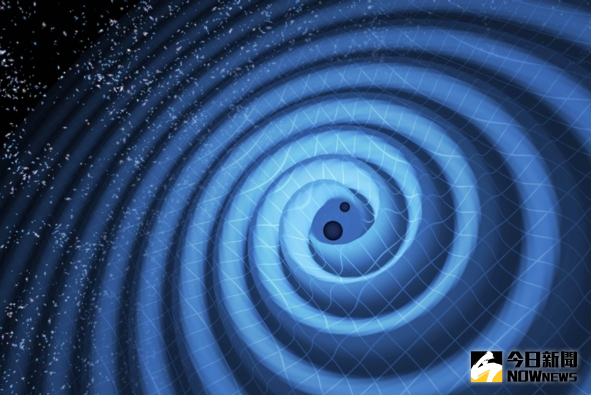 黑洞，示意圖。