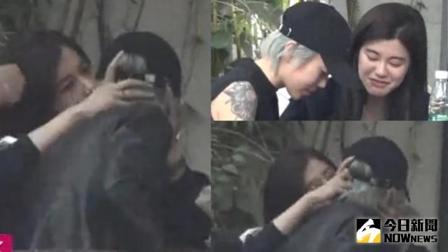 竇靖童5月曾被拍到與女生親吻。